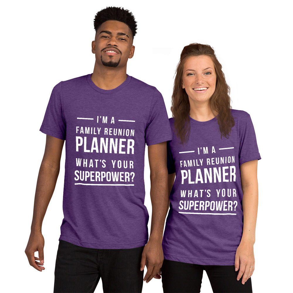 I'm Family Reunion unisex Tri-Blend t-shirt - That Family Reunion Chick