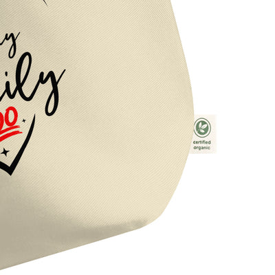 I Love My Family Large tote bag - thatfamilyreunionchick