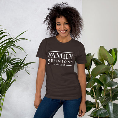 Family Reunion white Unisex T-Shirt - That Family Reunion Chick