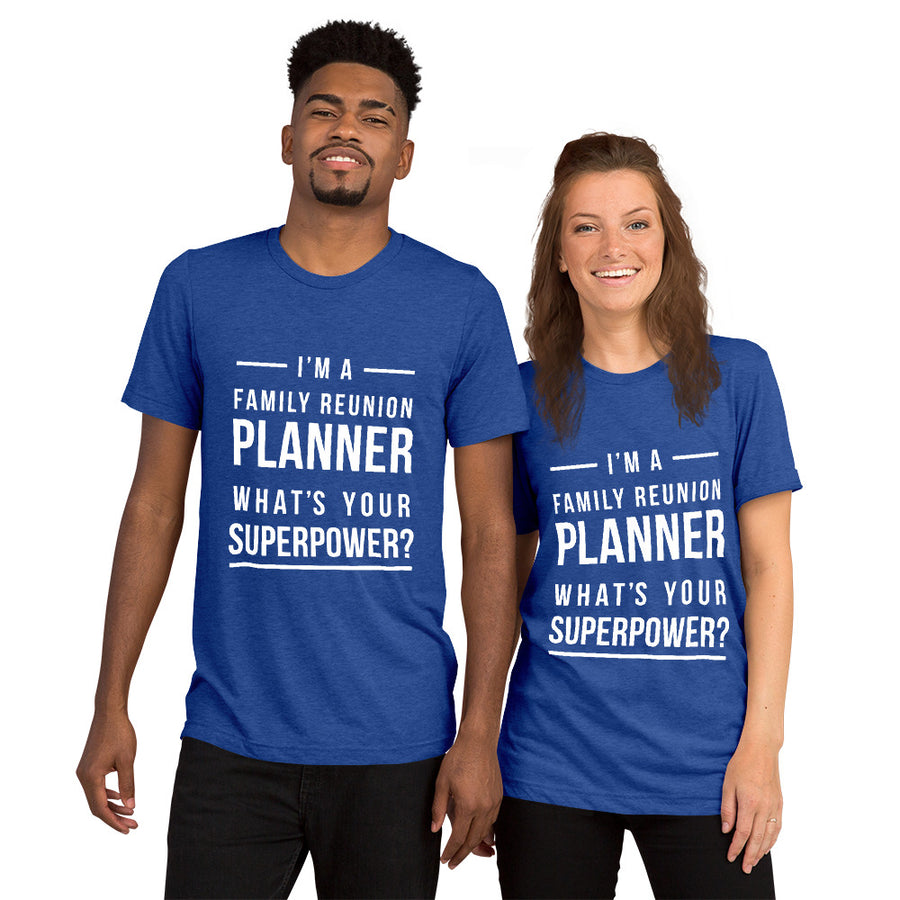 I'm Family Reunion unisex Tri-Blend t-shirt - That Family Reunion Chick