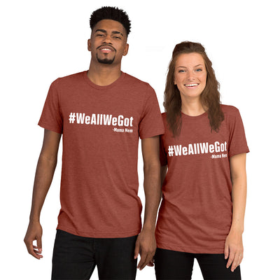 WeAllWeGet unisex Tri-Blend  t-shirt - That Family Reunion Chick