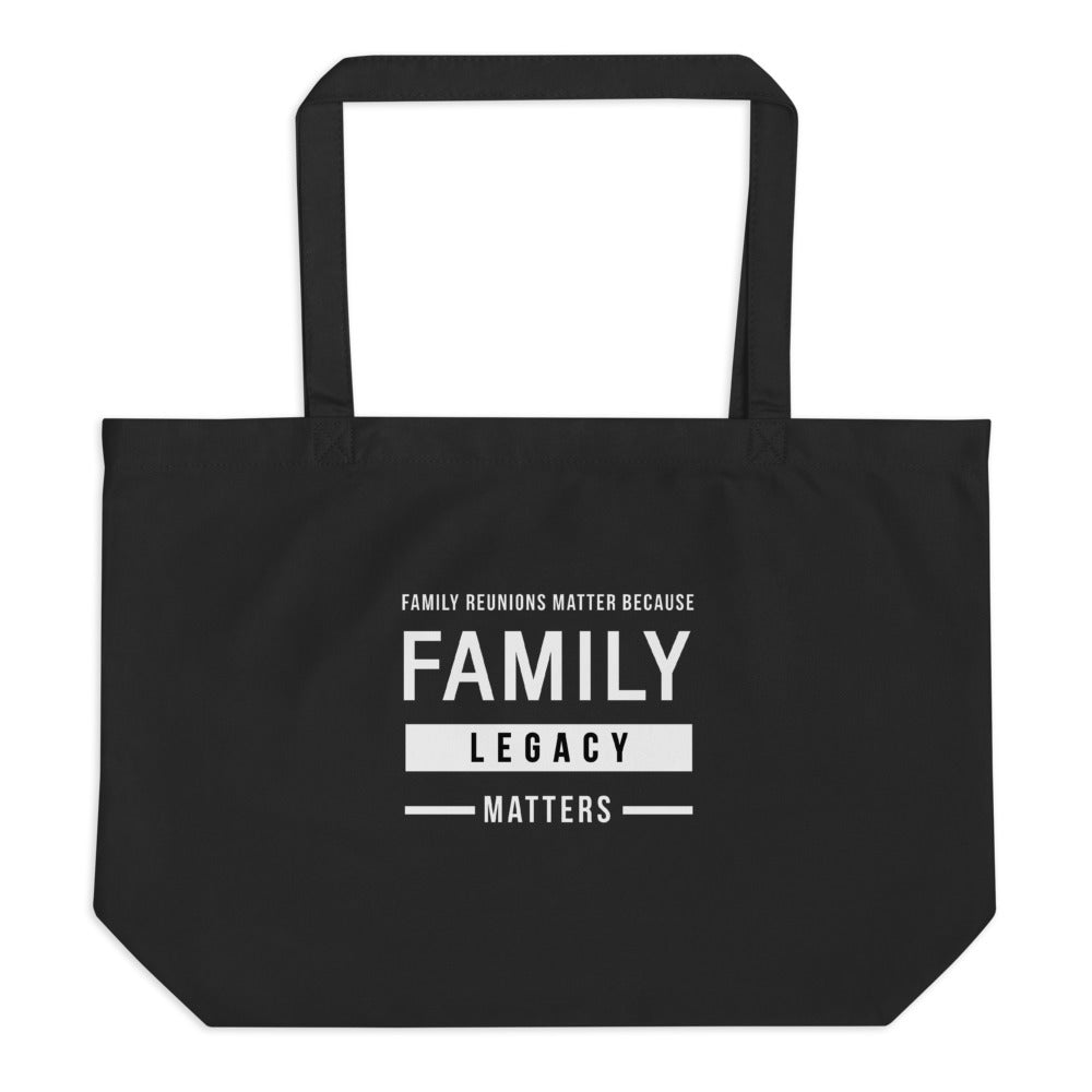 Family Legacy Large tote bag - That Family Reunion Chick
