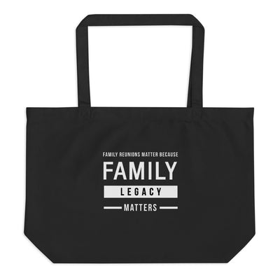 Family Legacy Large tote bag - That Family Reunion Chick