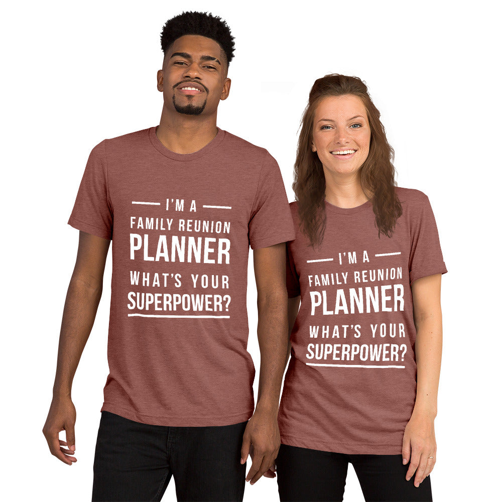 I'm Family Reunion unisex Tri-Blend t-shirt - That Family Reunion Chick