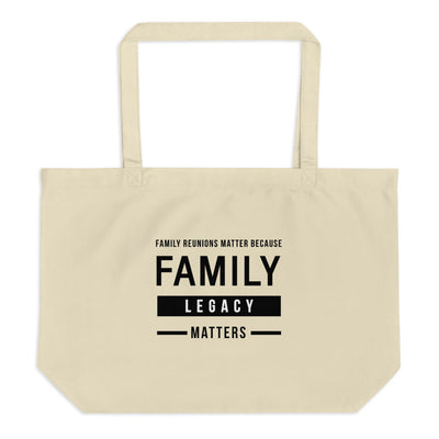 Family Legacy Large tote bag - That Family Reunion Chick