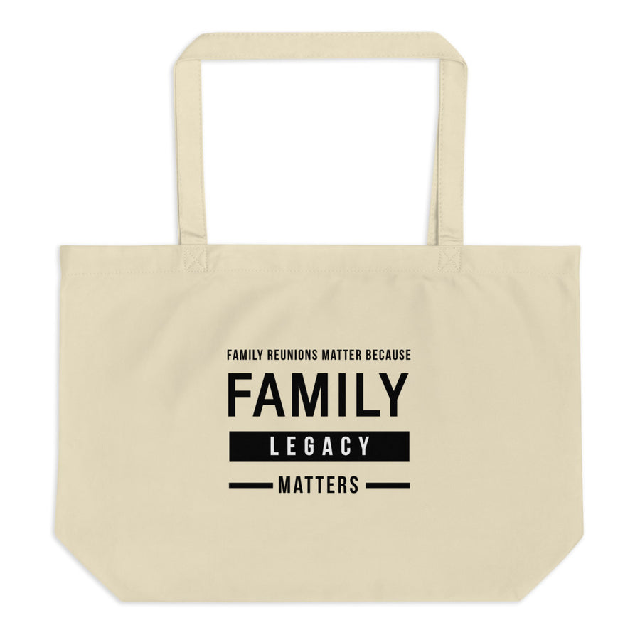Family Legacy Large tote bag - That Family Reunion Chick