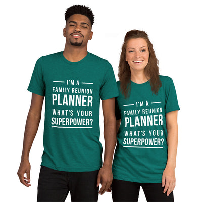 I'm Family Reunion unisex Tri-Blend t-shirt - That Family Reunion Chick