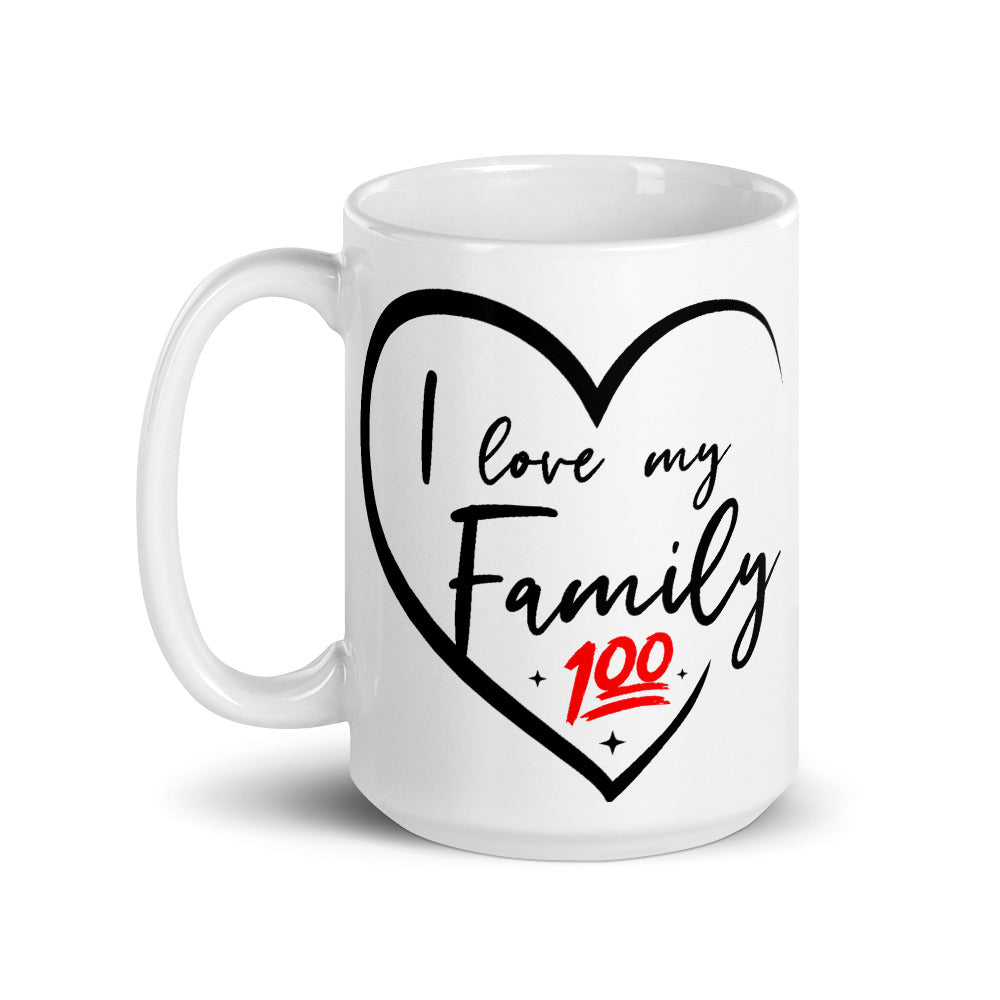 I love my family 100 Mug - That Family Reunion Chick
