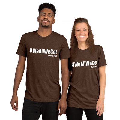 WeAllWeGet unisex Tri-Blend  t-shirt - That Family Reunion Chick