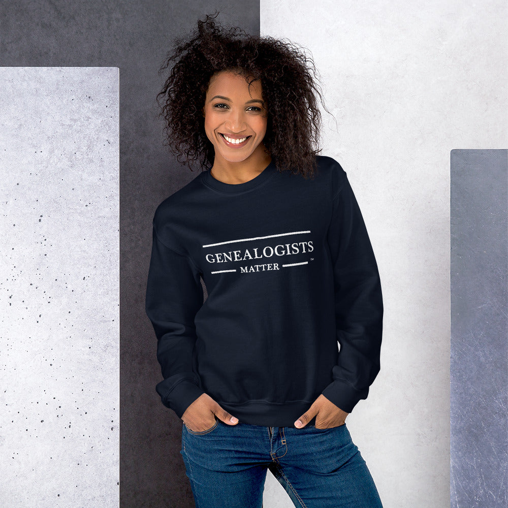 Genealogists Unisex Sweatshirt - That Family Reunion Chick