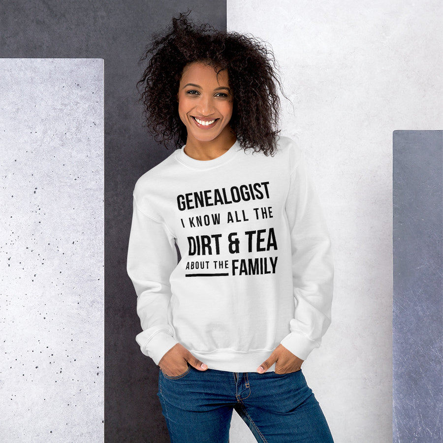 Genealogist Unisex Sweatshirt - That Family Reunion Chick
