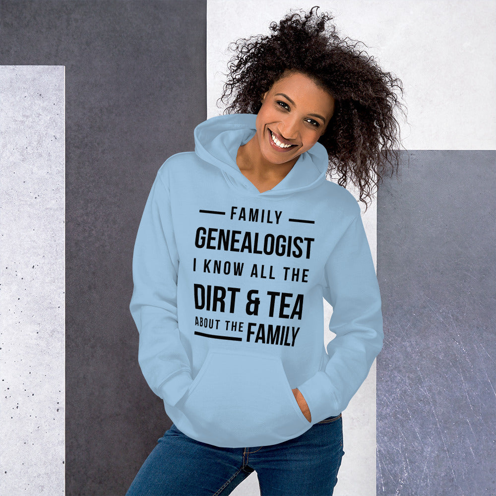 Family Genealogist Unisex Hoodie - That Family Reunion Chick