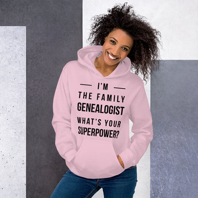 I'M The Family Genealogist Unisex Hoodie - That Family Reunion Chick