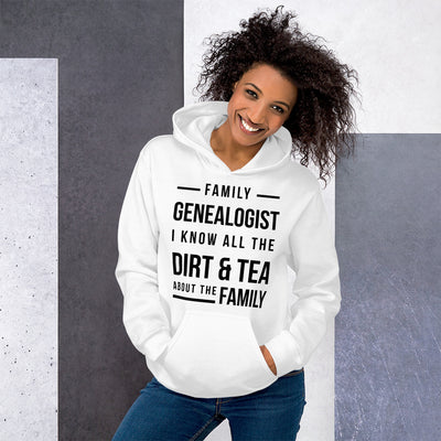 Family Genealogist Unisex Hoodie - That Family Reunion Chick
