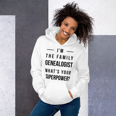 I'M The Family Genealogist Unisex Hoodie - That Family Reunion Chick