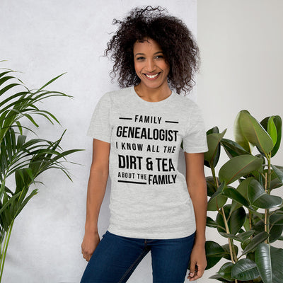 Family Genealogist Unisex T-Shirt - That Family Reunion Chick