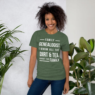 Family Genealogist Unisex T-Shirt - That Family Reunion Chick