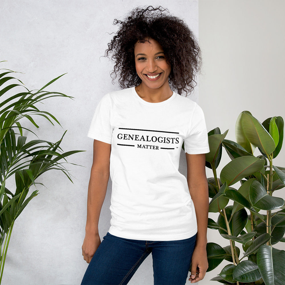 Genealogists Unisex T-Shirt - That Family Reunion Chick